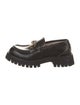 Gucci Horsebit Accent Leather Loafers
