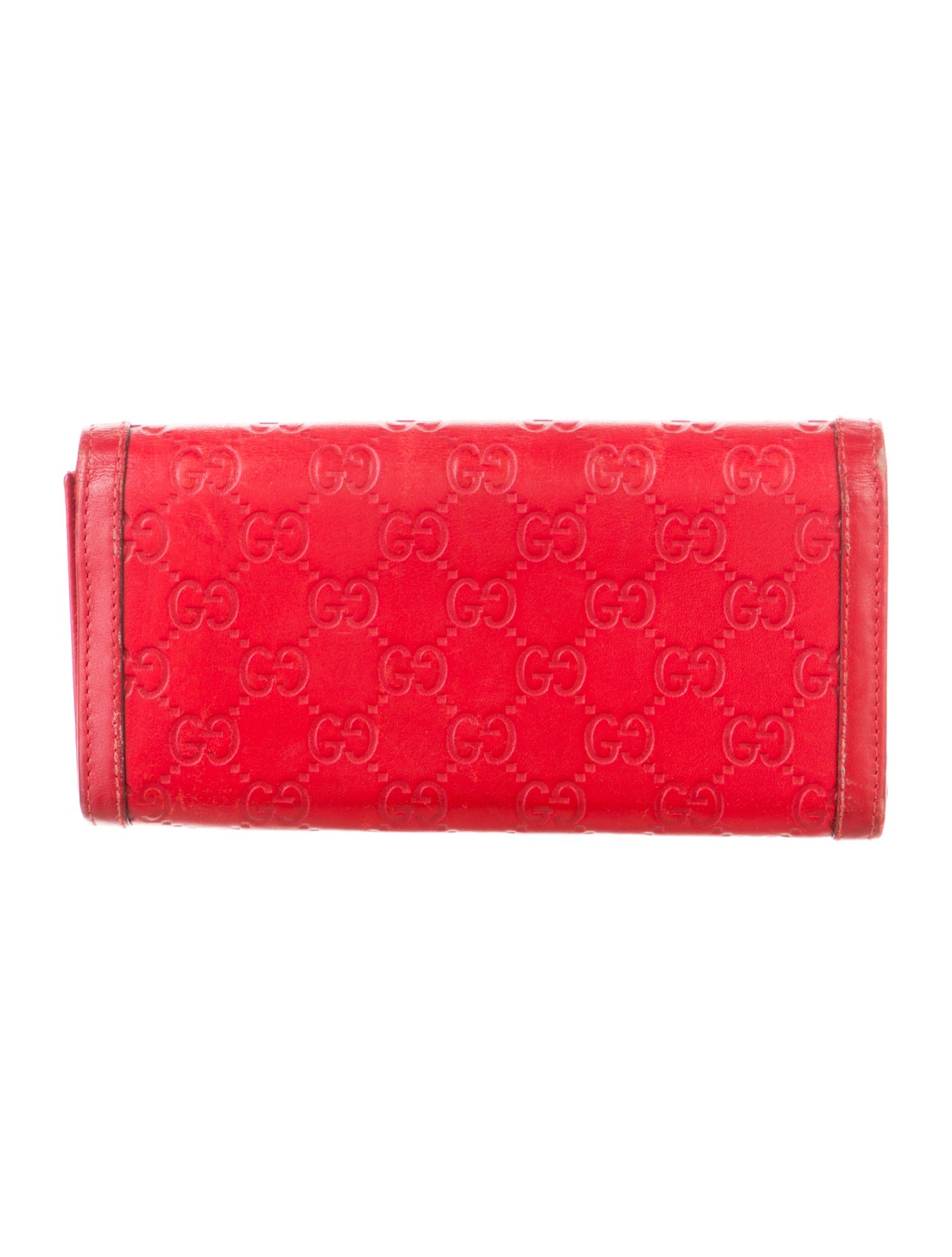 Gucci GG Signature Embossed Leather Continental Wallet