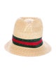 Gucci Straw Fedora