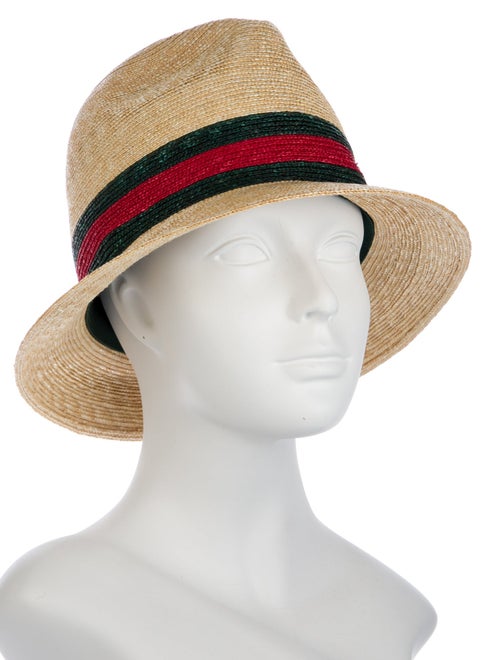 Gucci Straw Fedora