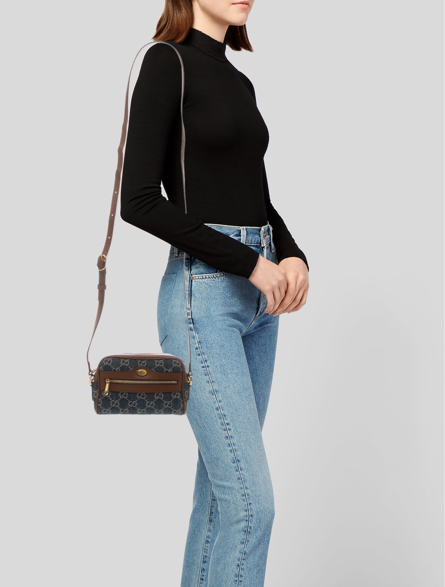 Gucci GG Denim Ophidia Mini