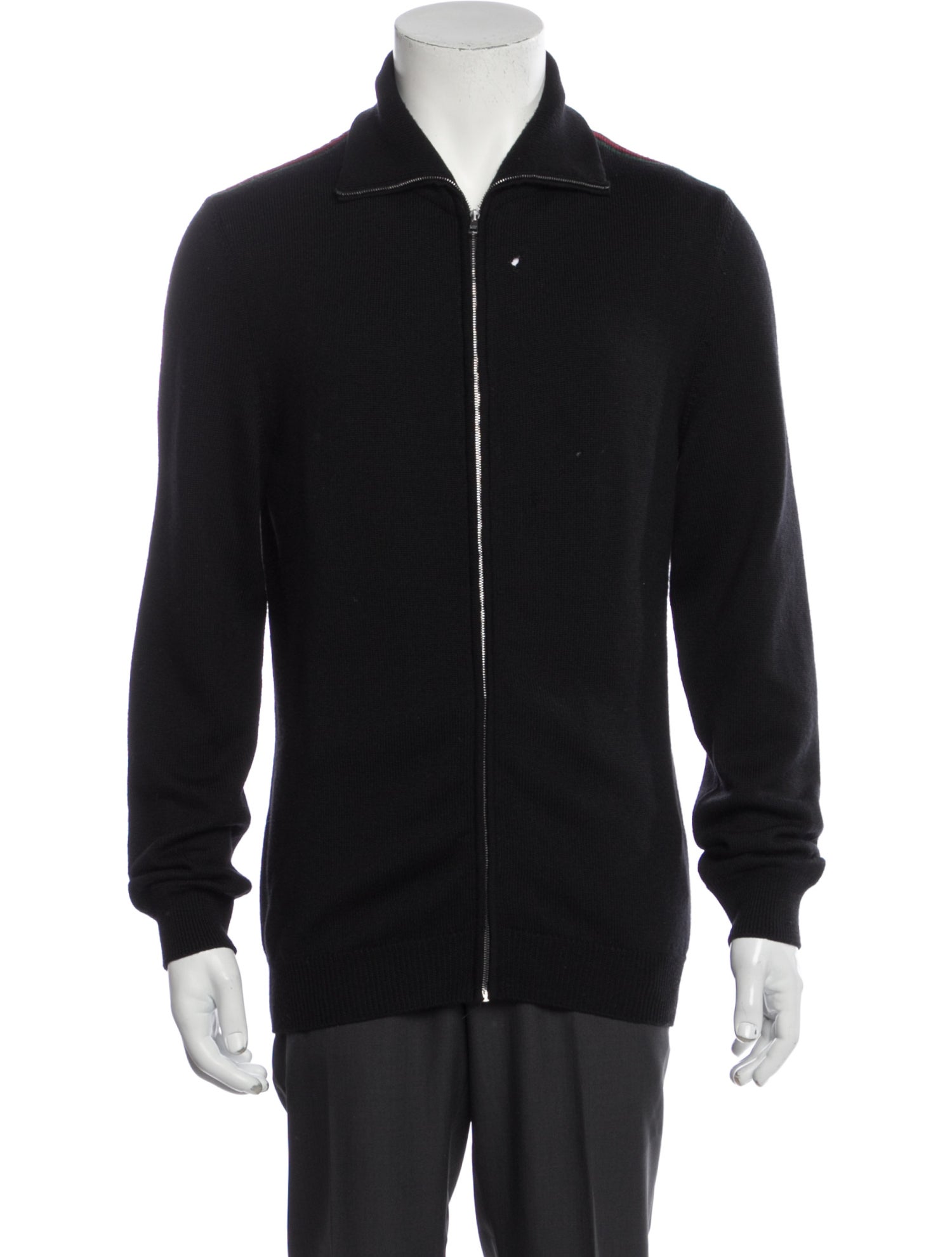 Gucci Vintage Web Accent Bomber Jacket