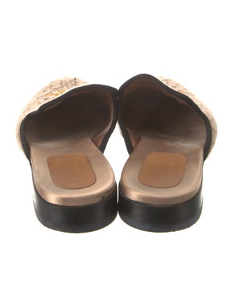Gucci Wool Printed Slippers
