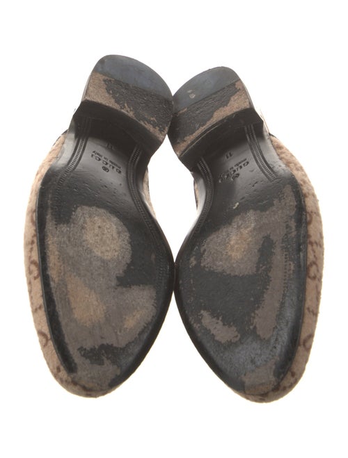 Gucci Wool Printed Slippers