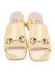Gucci Patent Leather Slides