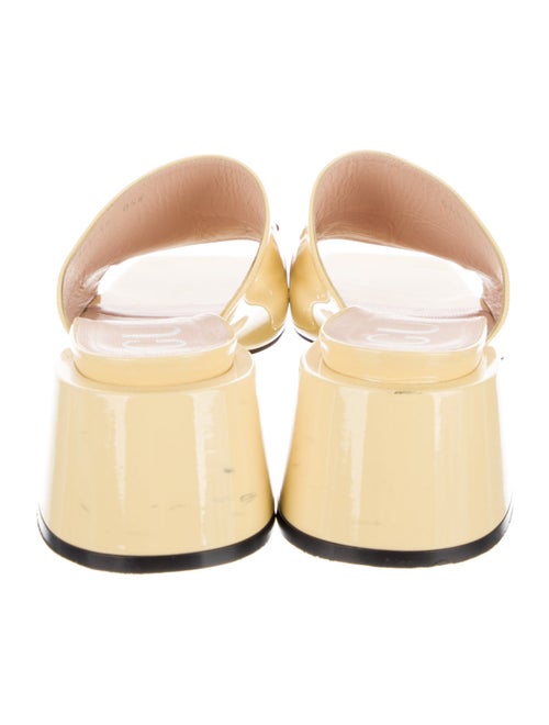 Gucci Patent Leather Slides