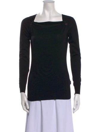 Gucci Wool Square Neckline Sweater