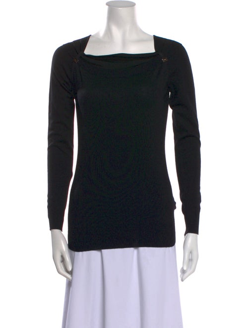 Gucci Wool Square Neckline Sweater
