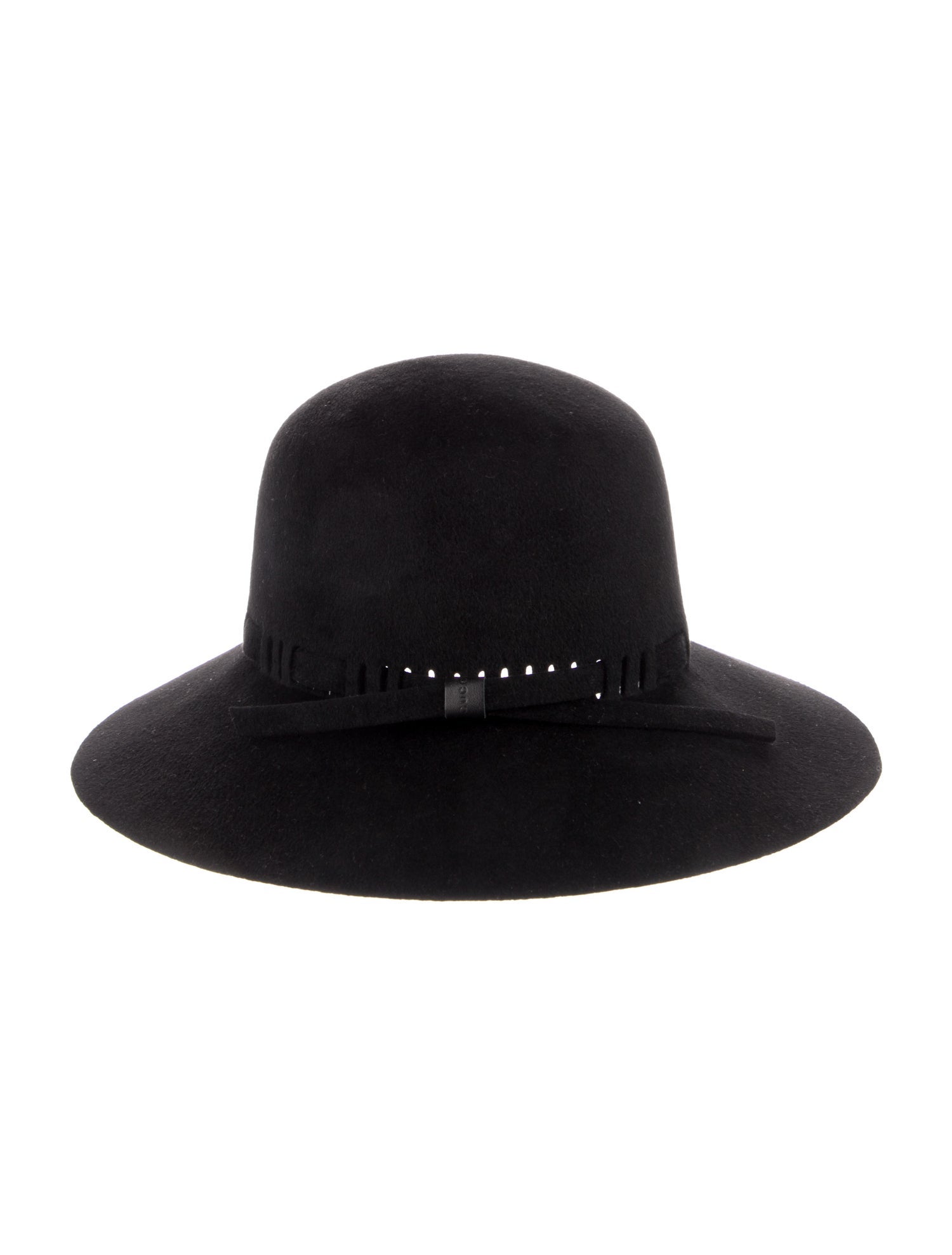 Gucci Leather Fedora Hat