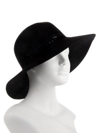 Gucci Leather Fedora Hat