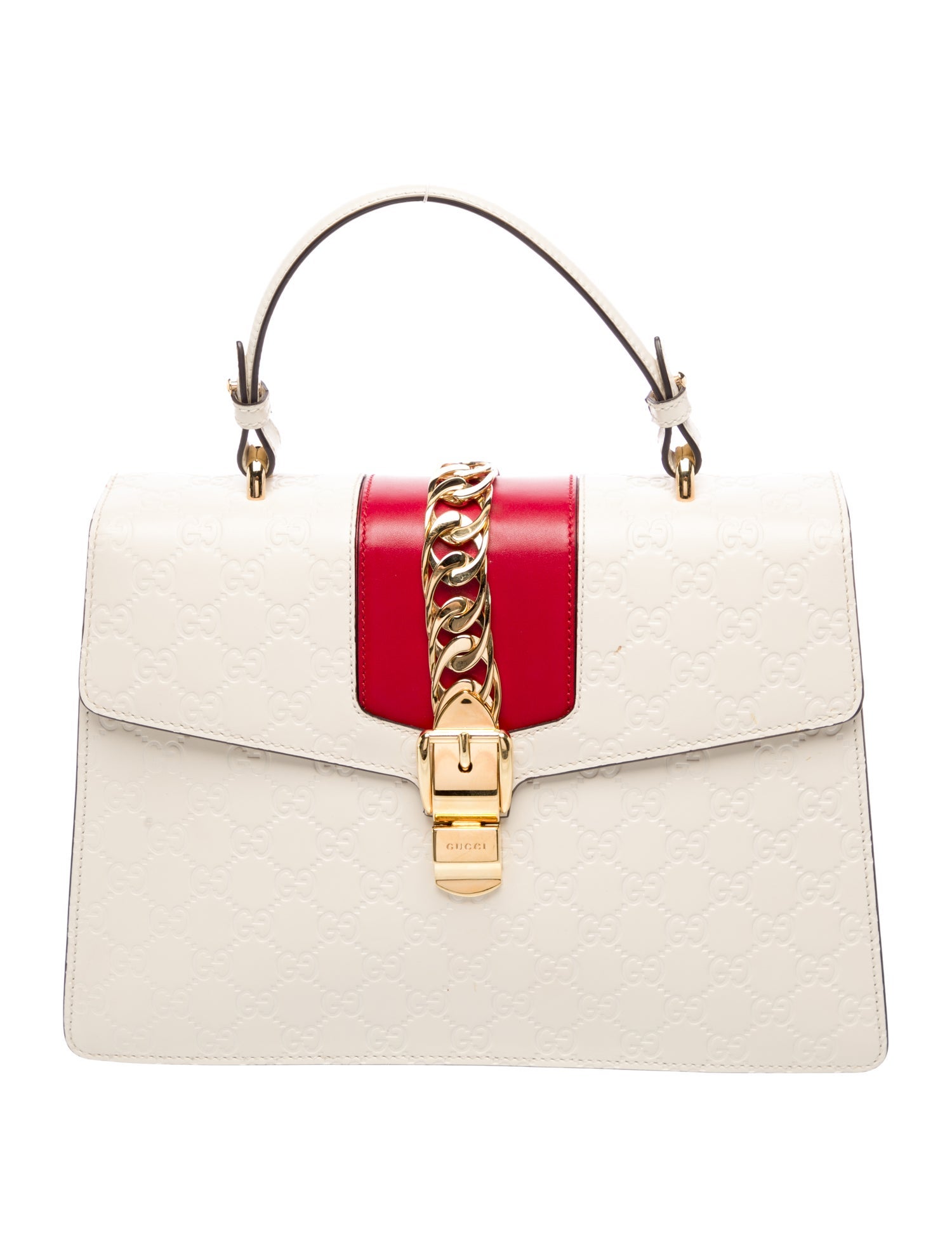 Gucci GG Embossed Sylvie Medium