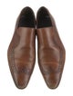 Gucci Interlocking G Logo Leather Dress Loafers