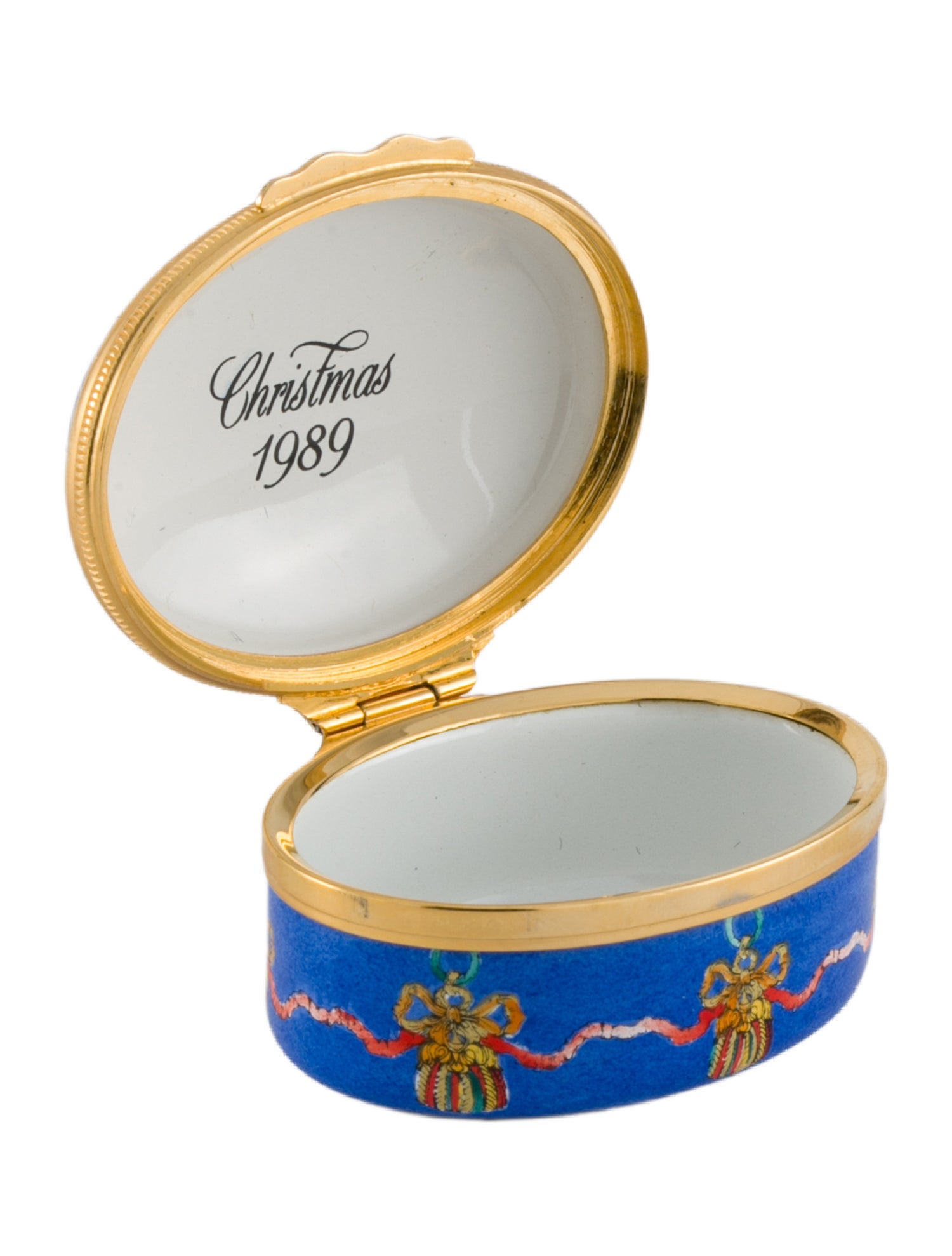 Gucci Limited Edition Halcyon Days Christmas 1989 Catchall Box