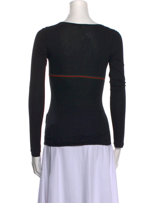 Gucci Virgin Wool V-Neck Top