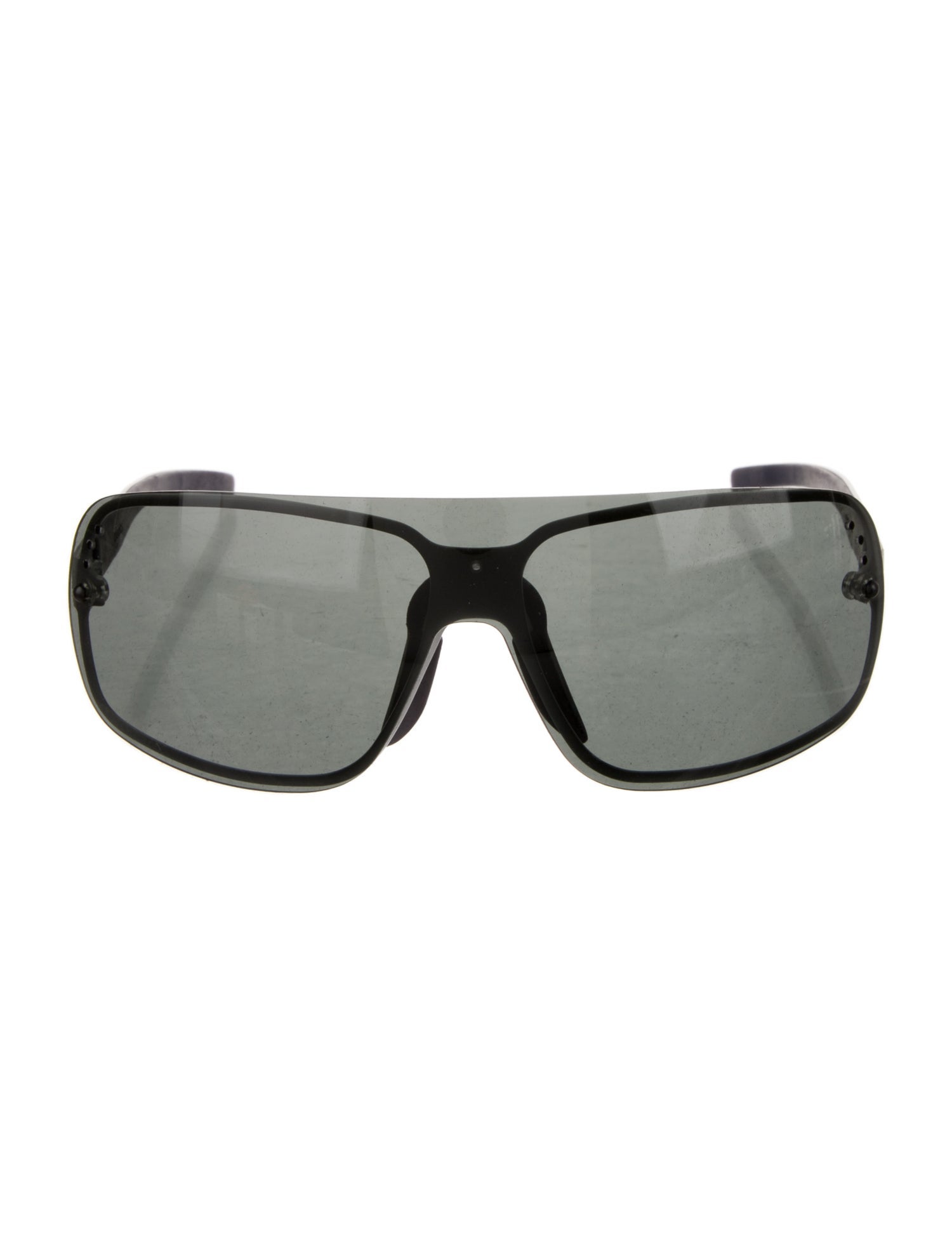 Gucci Rimless Shield Shield Sunglasses
