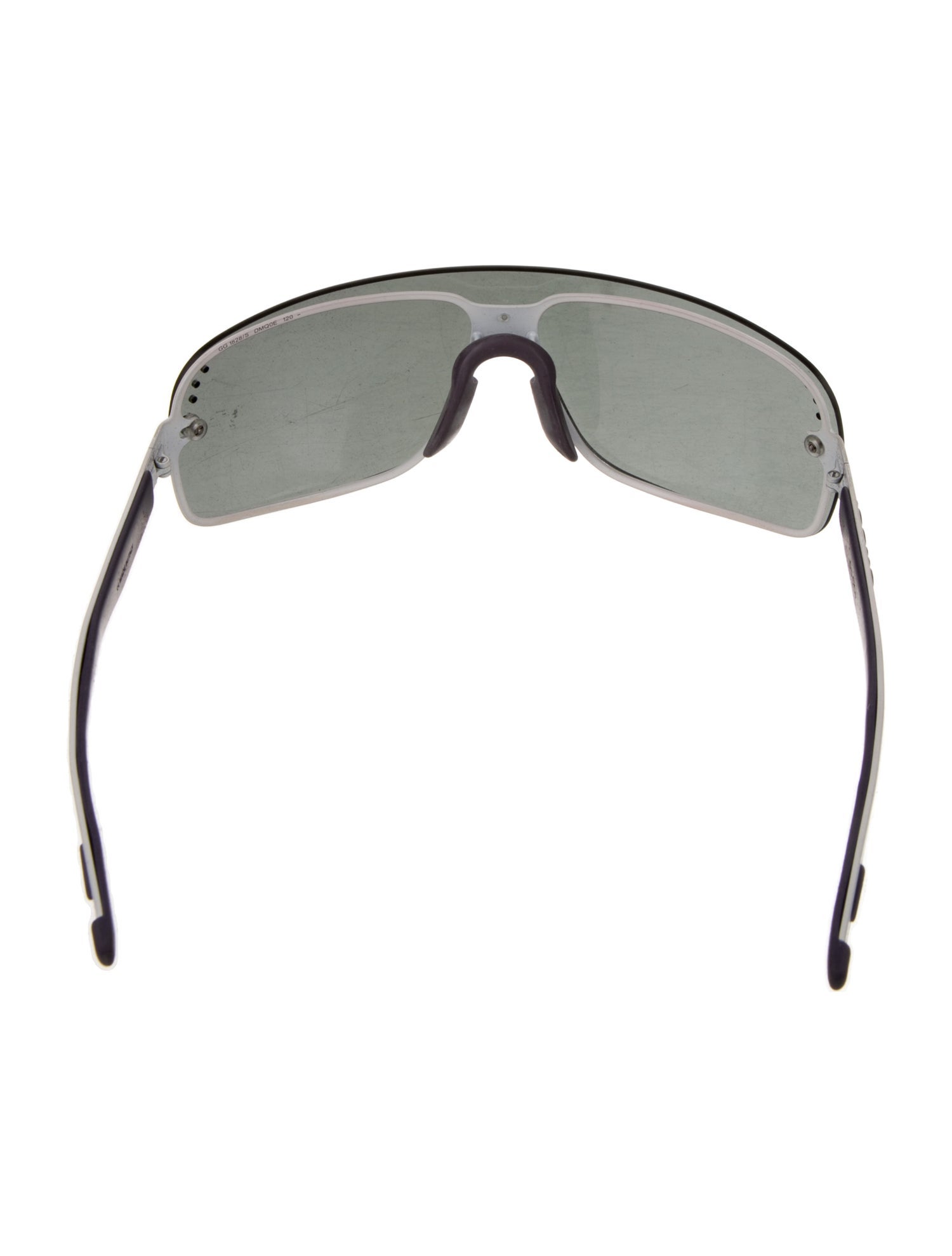 Gucci Rimless Shield Shield Sunglasses