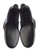 Gucci Web Accent Leather Sock Boots