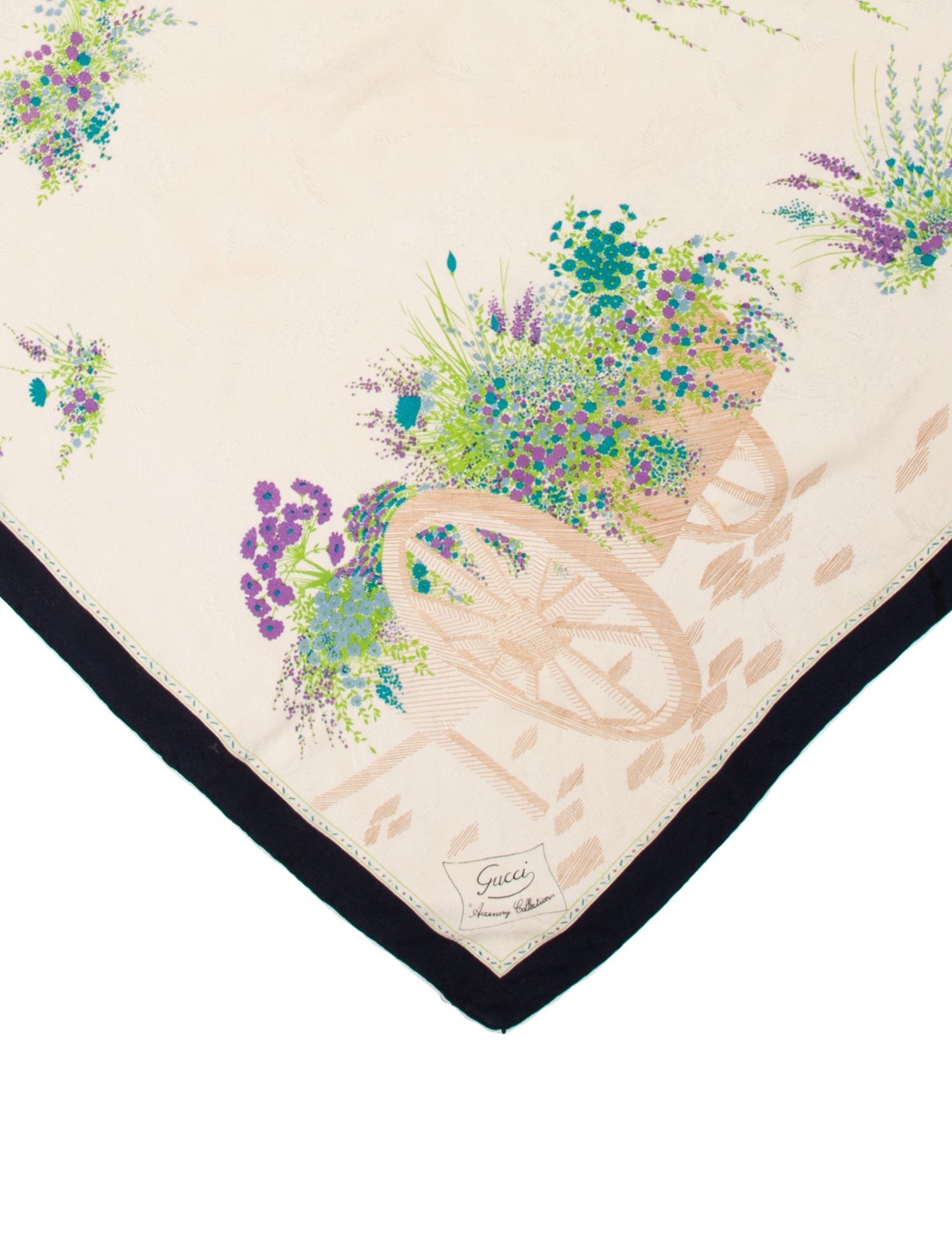 Gucci Silk GG Canvas Scarf