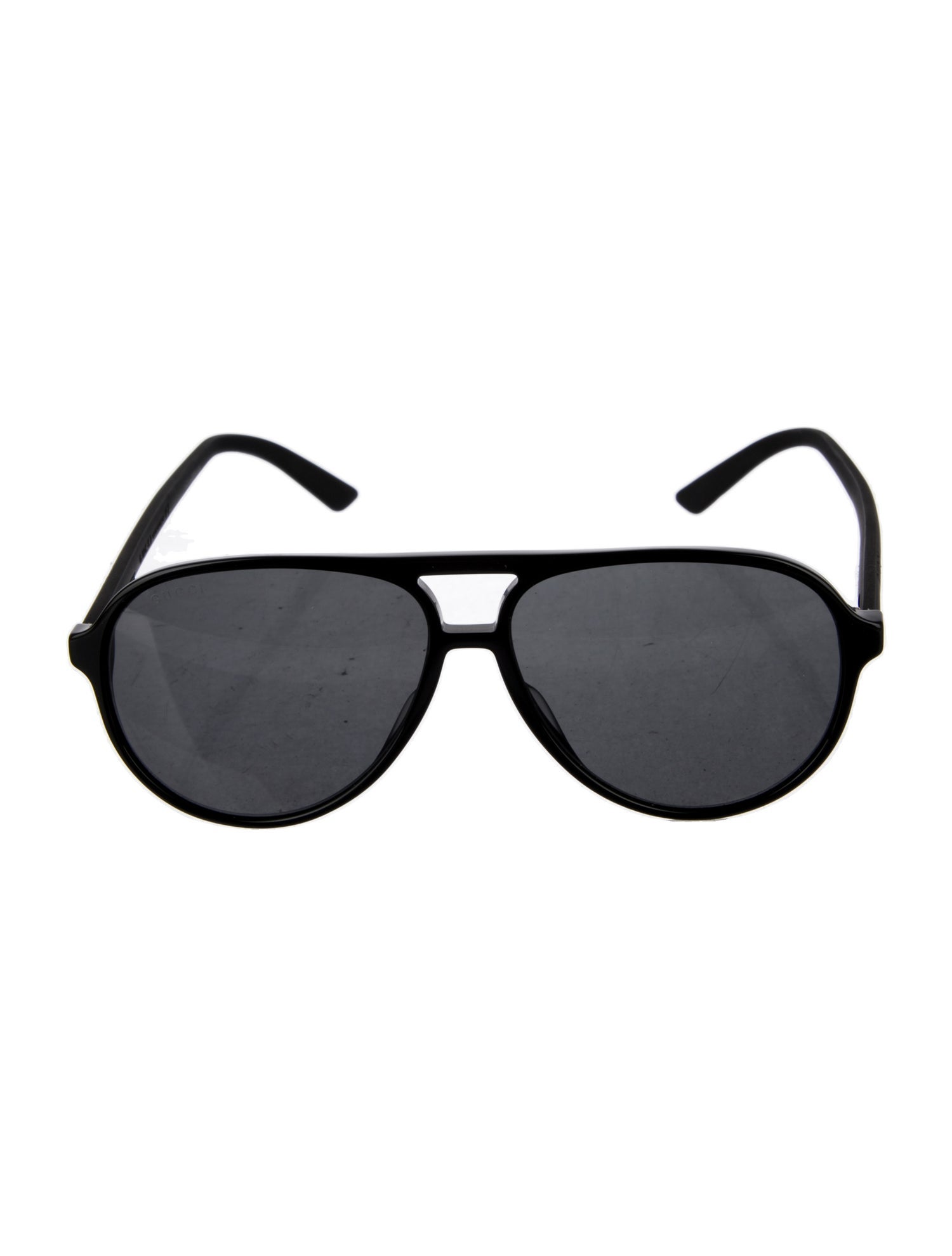 Gucci Web Accent Aviator Sunglasses