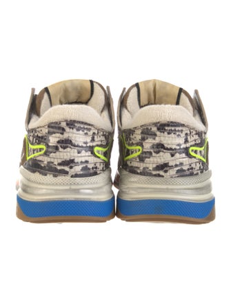 Gucci Interlocking G Logo Suede Sneakers