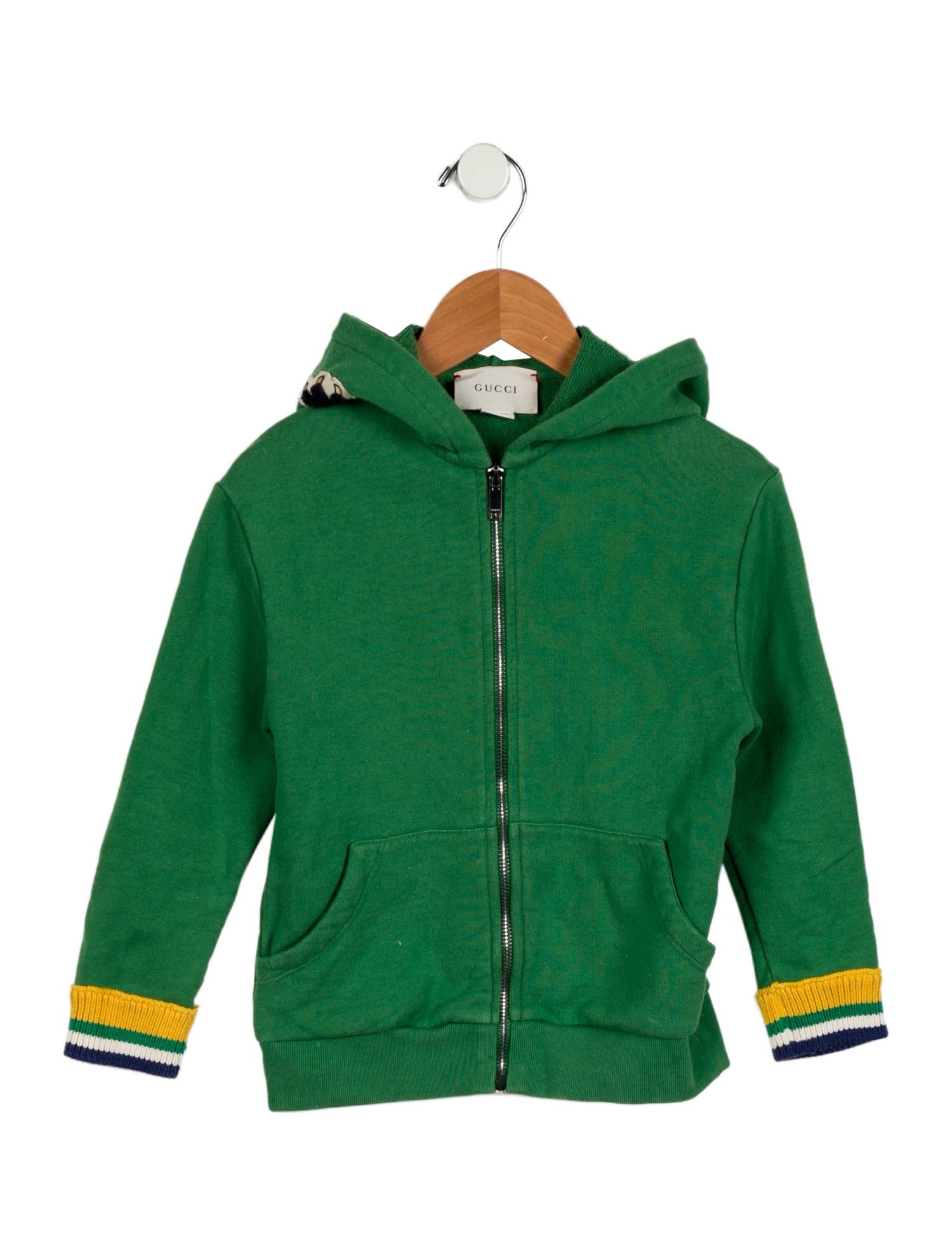 Gucci toddler boys' green multicolored jacket