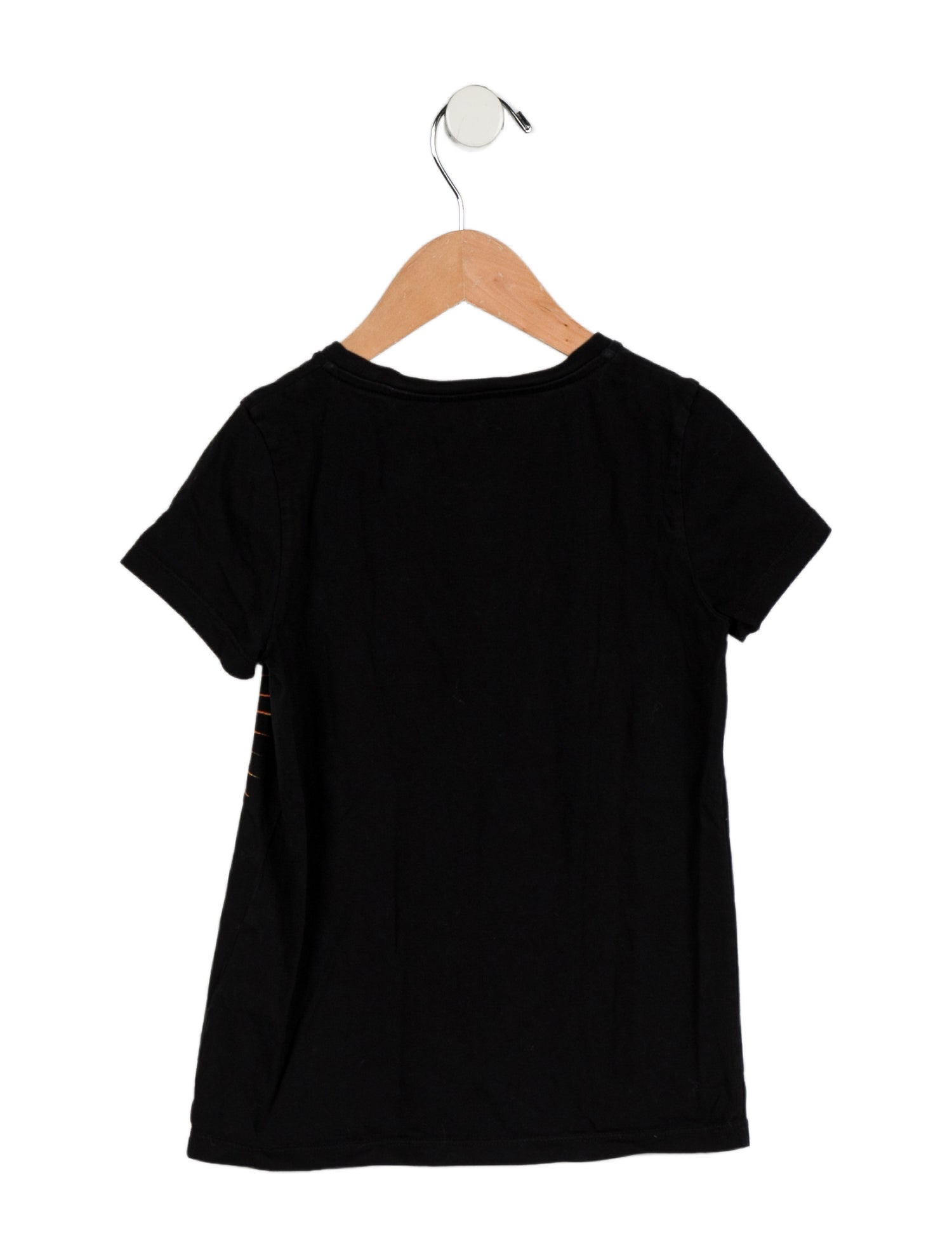 Gucci kid boys' black and orange shirt