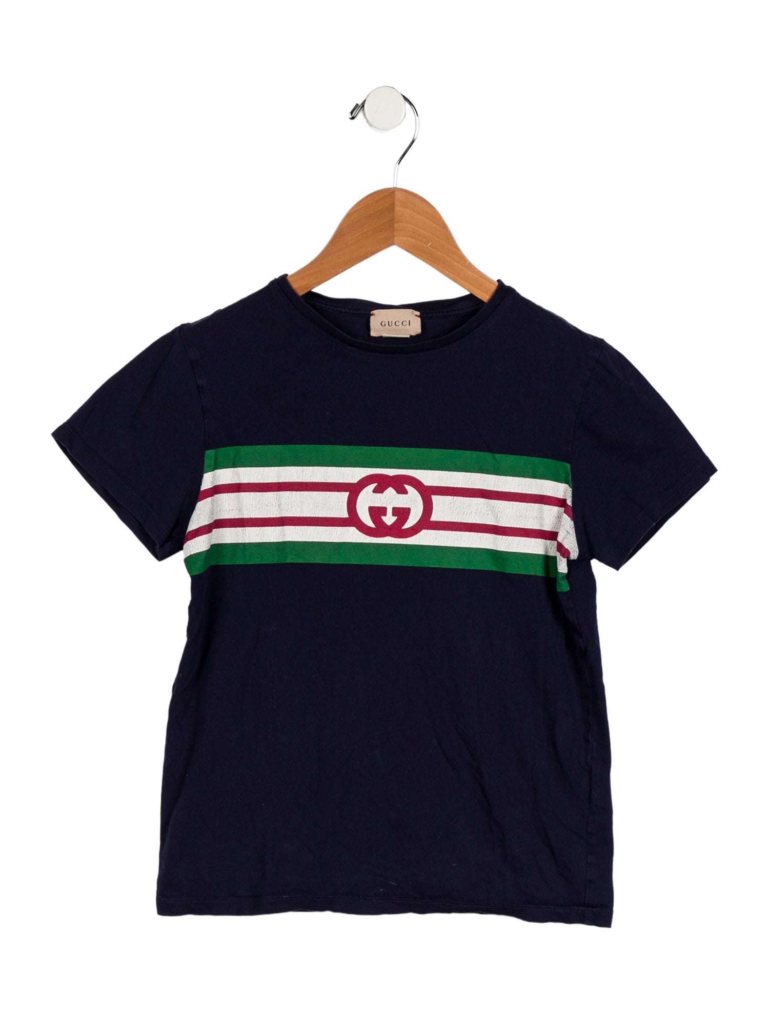 Gucci kid boys' blue multicolored shirt
