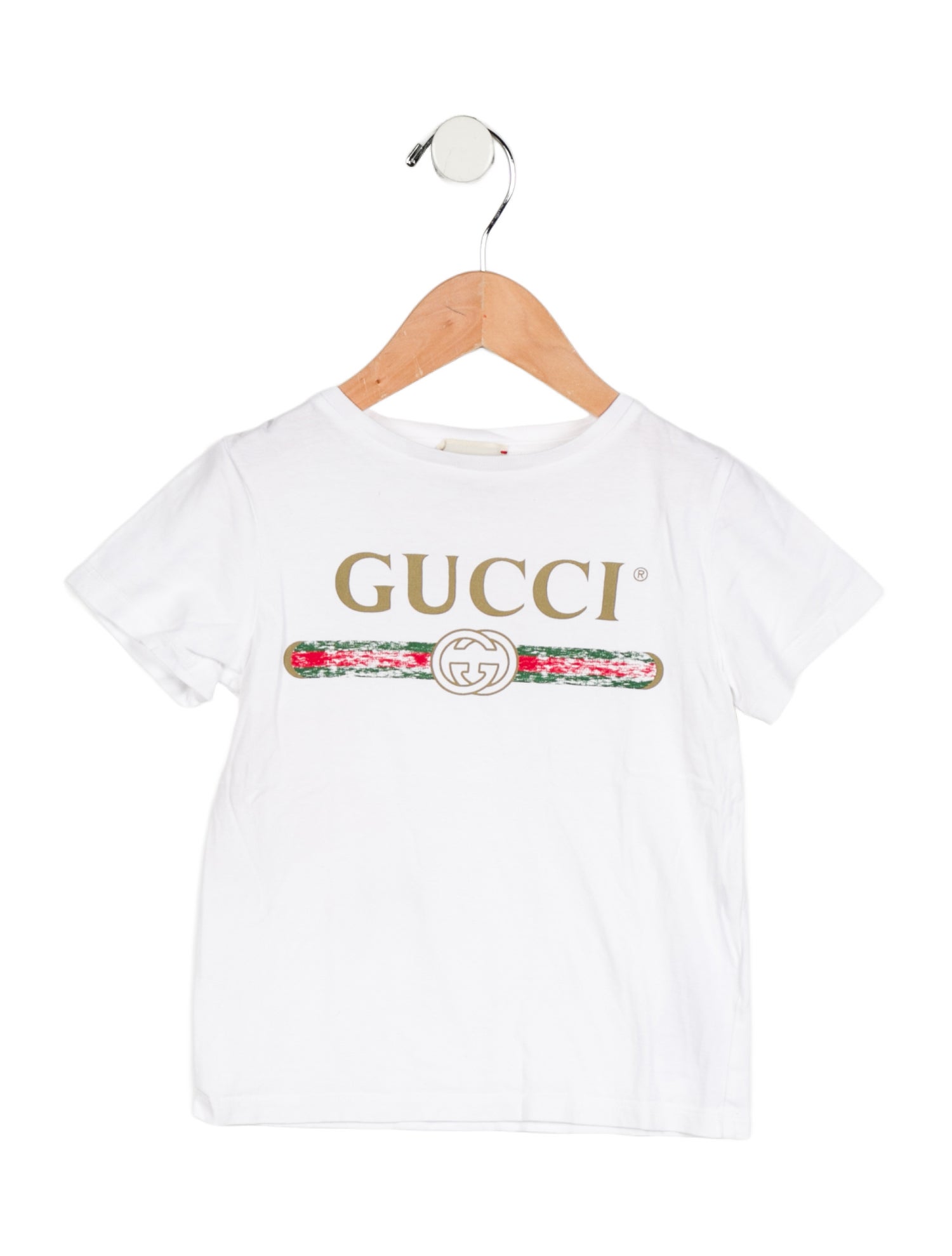 Gucci toddler boys' white multicolored shirt