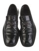 Gucci Interlocking G Logo Leather Dress Loafers