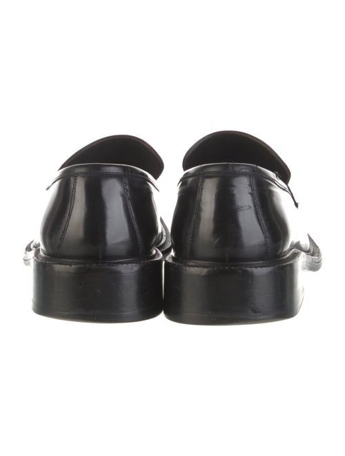 Gucci Interlocking G Logo Leather Dress Loafers
