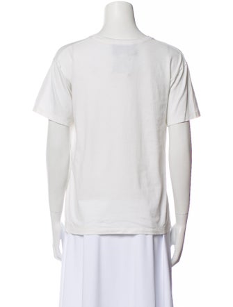 Gucci Graphic Print Crew Neck T-Shirt