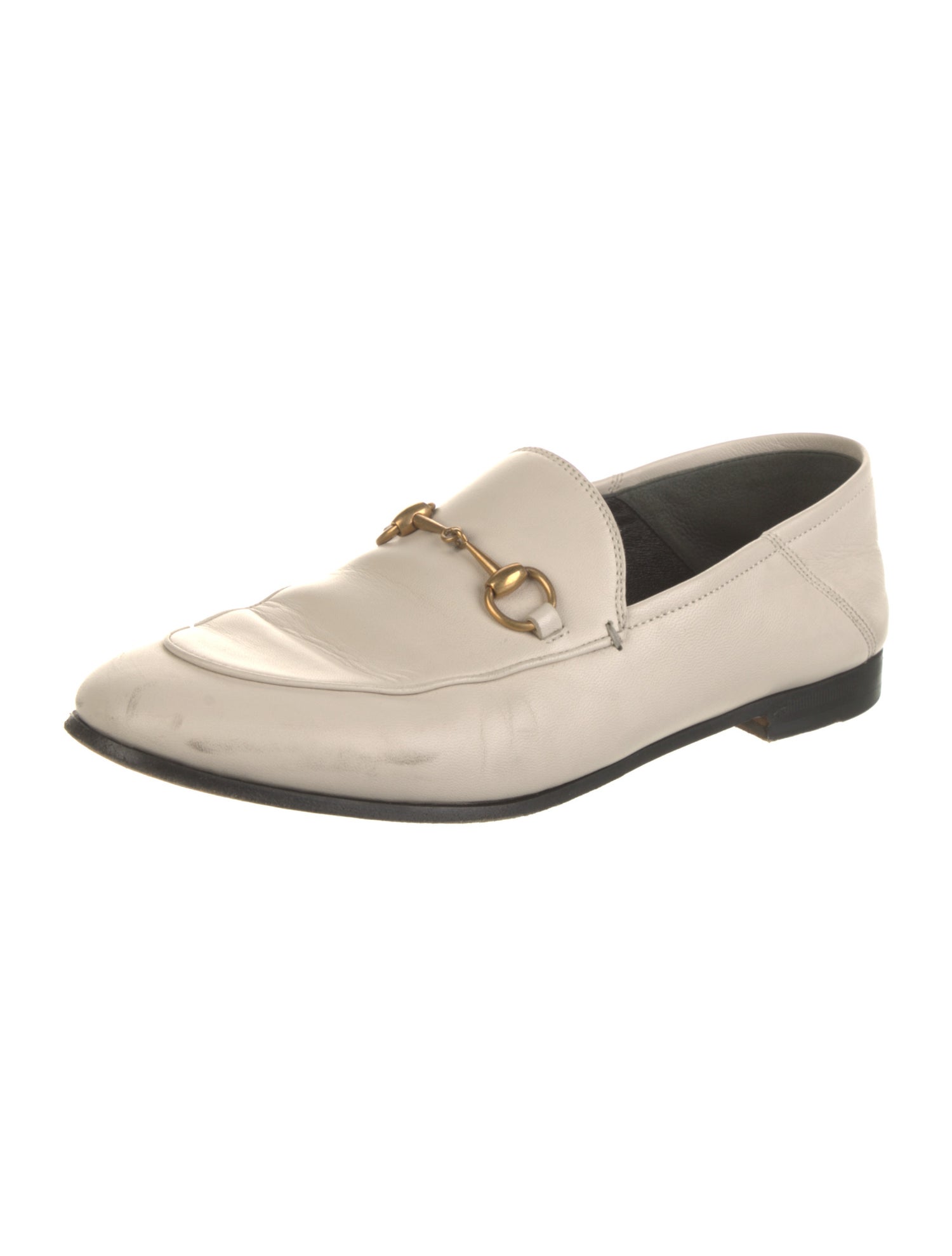 Gucci Brixton Horsebit Accent Loafers