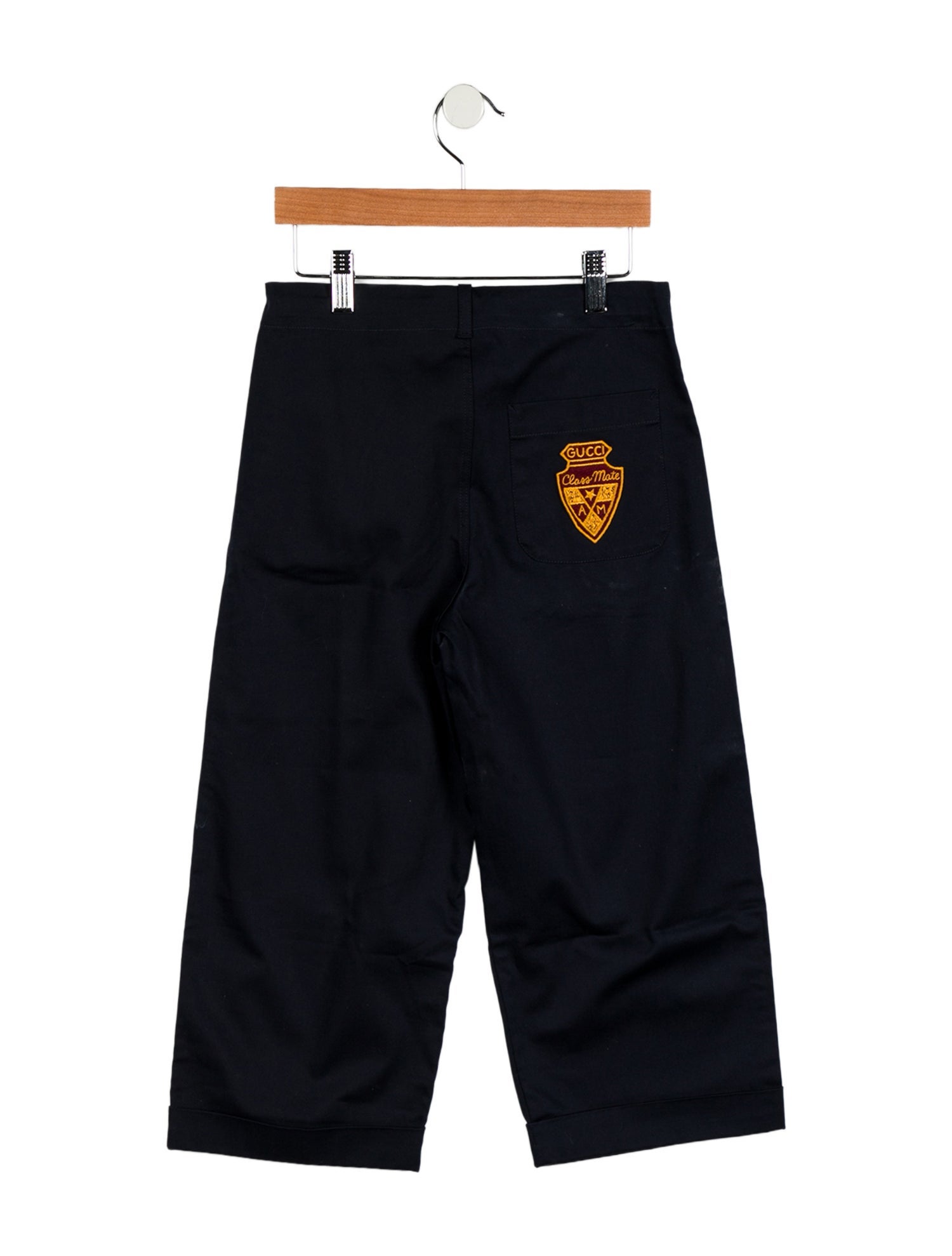 Gucci Kids Boys' Embroider-Embellished Pants