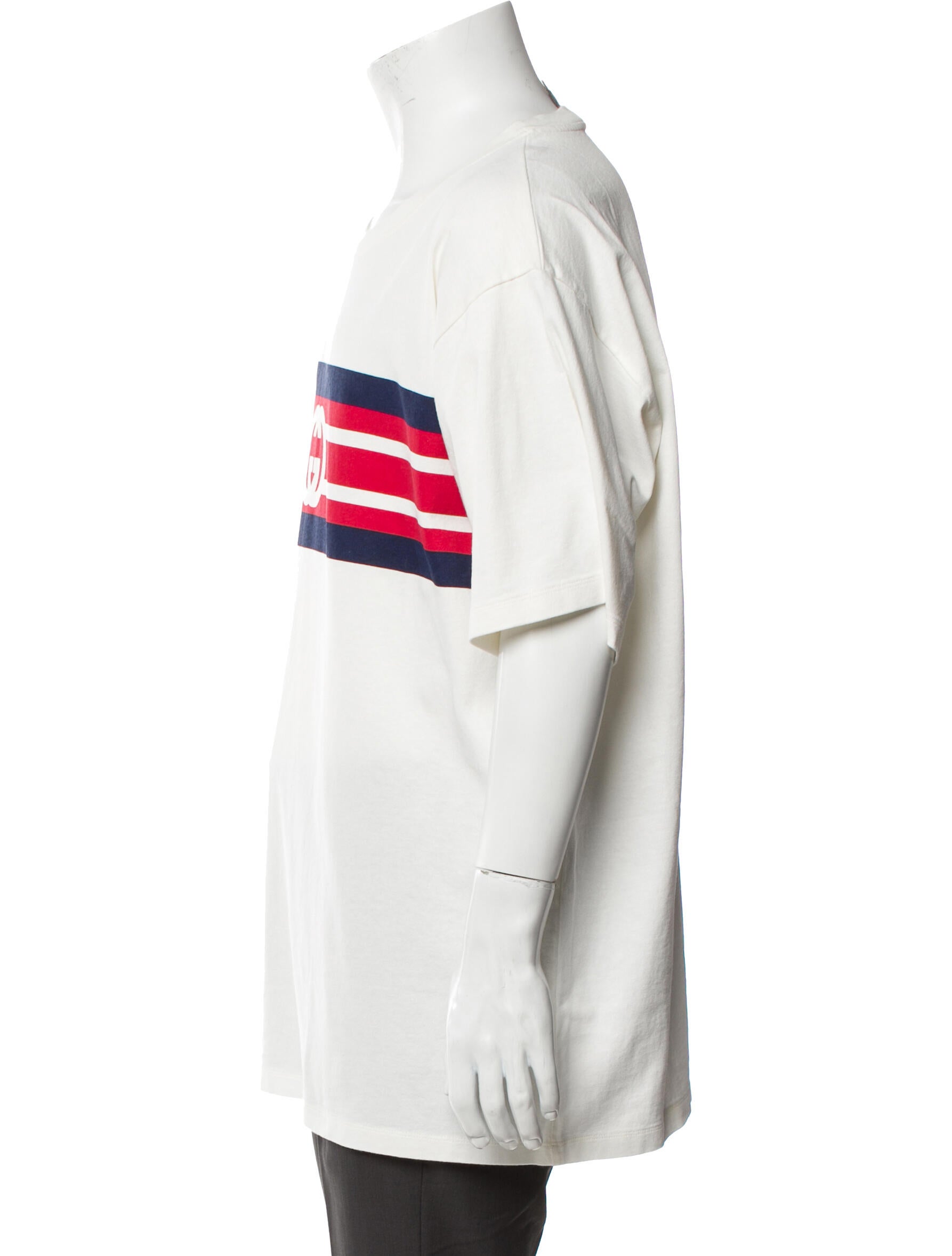 Gucci Interlocking G Logo Crew Neck T-Shirt