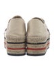 Gucci Web Accent Canvas Espadrilles