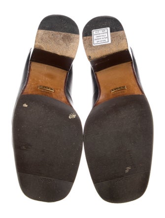 Gucci 1955 Horsebit Accent Leather Pumps