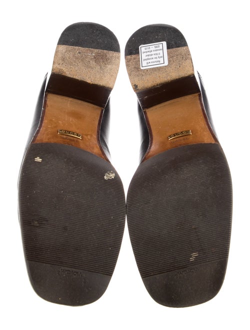 Gucci 1955 Horsebit Accent Leather Pumps