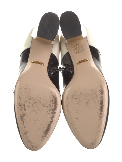 Gucci Patent Leather Colorblock Pattern Boots