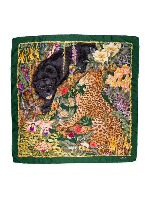 Gucci Silk Printed Scarf