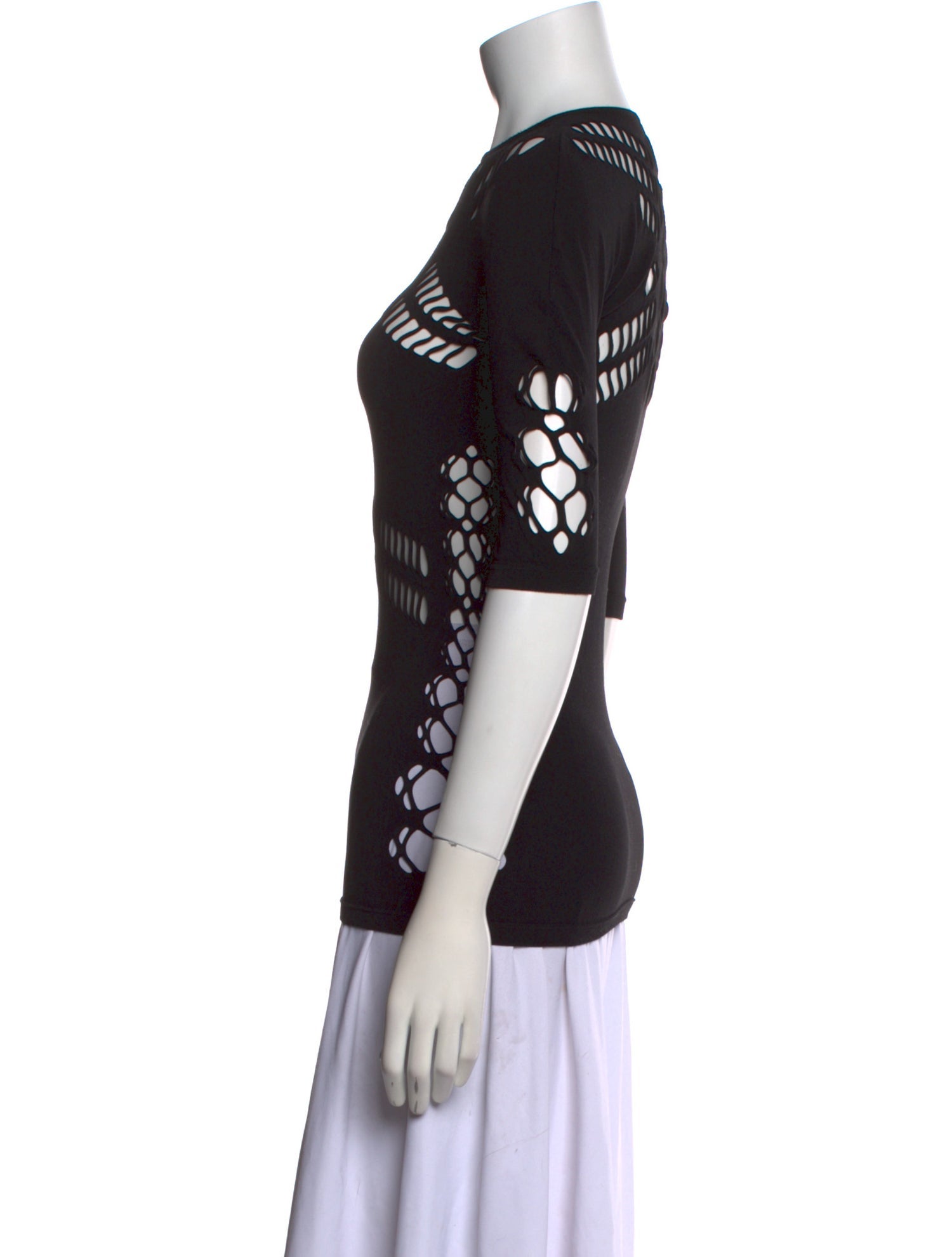 Gucci Vintage Crew Neck Top