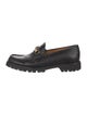 Gucci Horsebit Accent Leather Dress Loafers