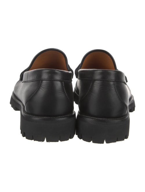 Gucci Horsebit Accent Leather Dress Loafers