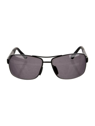 Gucci Web Accent Square Sunglasses
