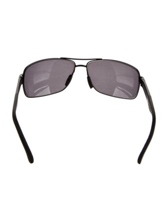 Gucci Web Accent Square Sunglasses