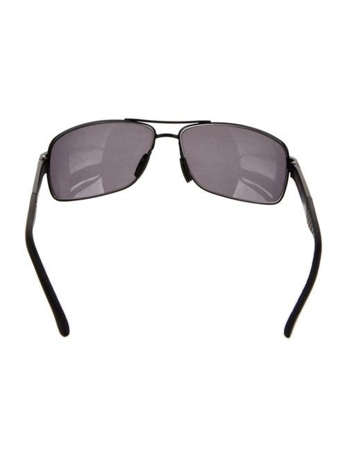 Gucci Web Accent Square Sunglasses