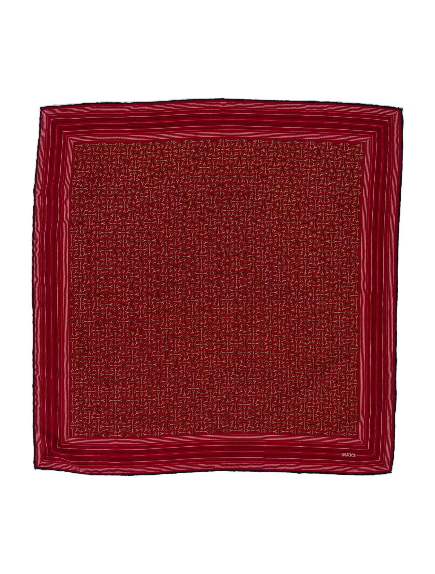 Gucci Silk Printed Scarf