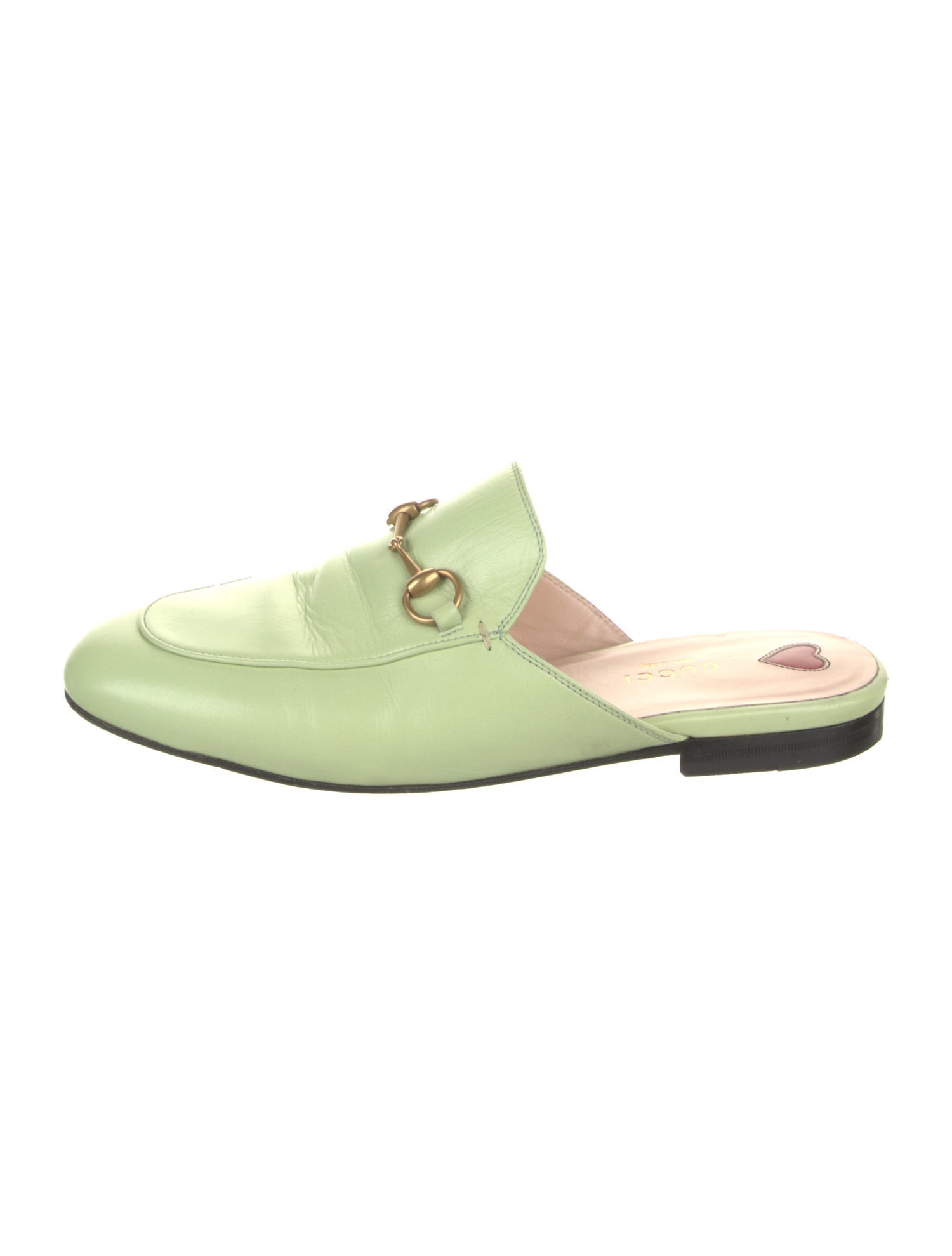 Gucci Princetown Horsebit Accent Mules