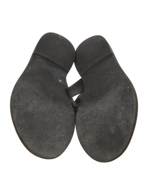 Gucci Horsebit Accent Leather Slides