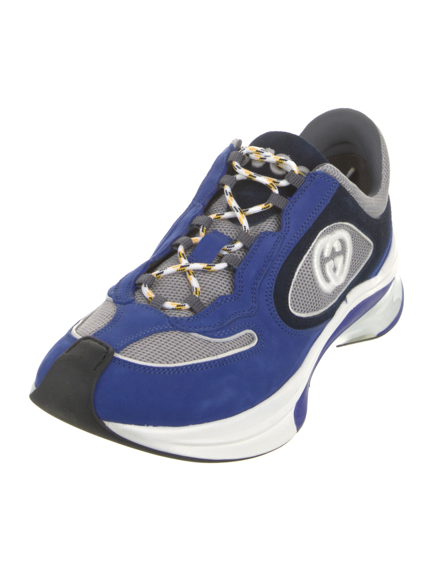 Gucci Interlocking G Logo Suede Athletic Sneakers