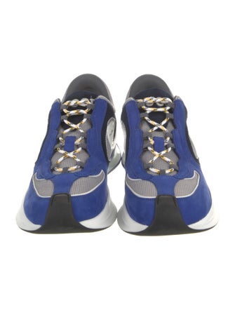 Gucci Interlocking G Logo Suede Athletic Sneakers